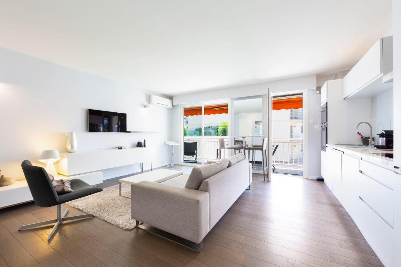 Modern Apartment 2 Bedrooms Quiet Terrace In A Palm Beach Area, 30 Meters From Seaside كان المظهر الخارجي الصورة