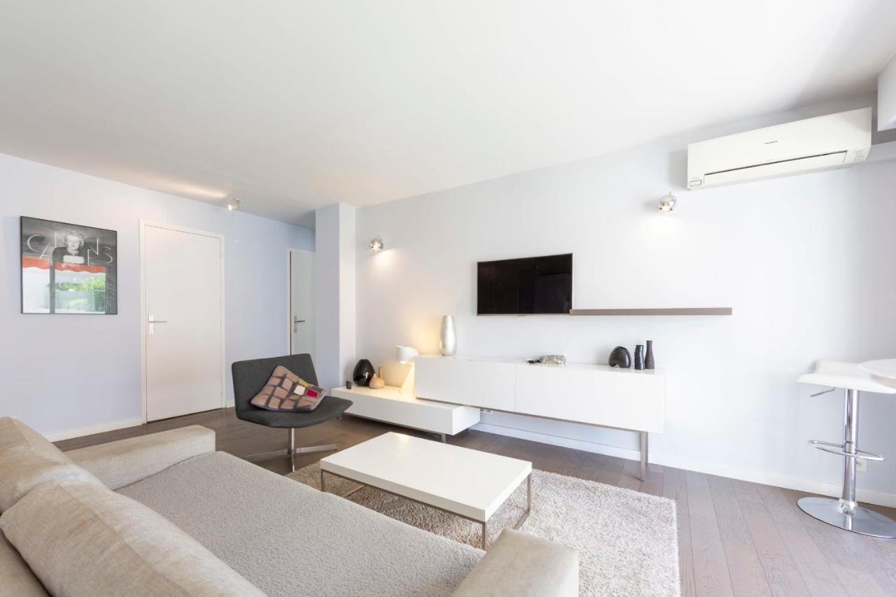 Modern Apartment 2 Bedrooms Quiet Terrace In A Palm Beach Area, 30 Meters From Seaside كان المظهر الخارجي الصورة