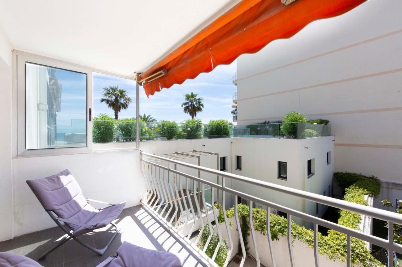 Modern Apartment 2 Bedrooms Quiet Terrace In A Palm Beach Area, 30 Meters From Seaside كان المظهر الخارجي الصورة
